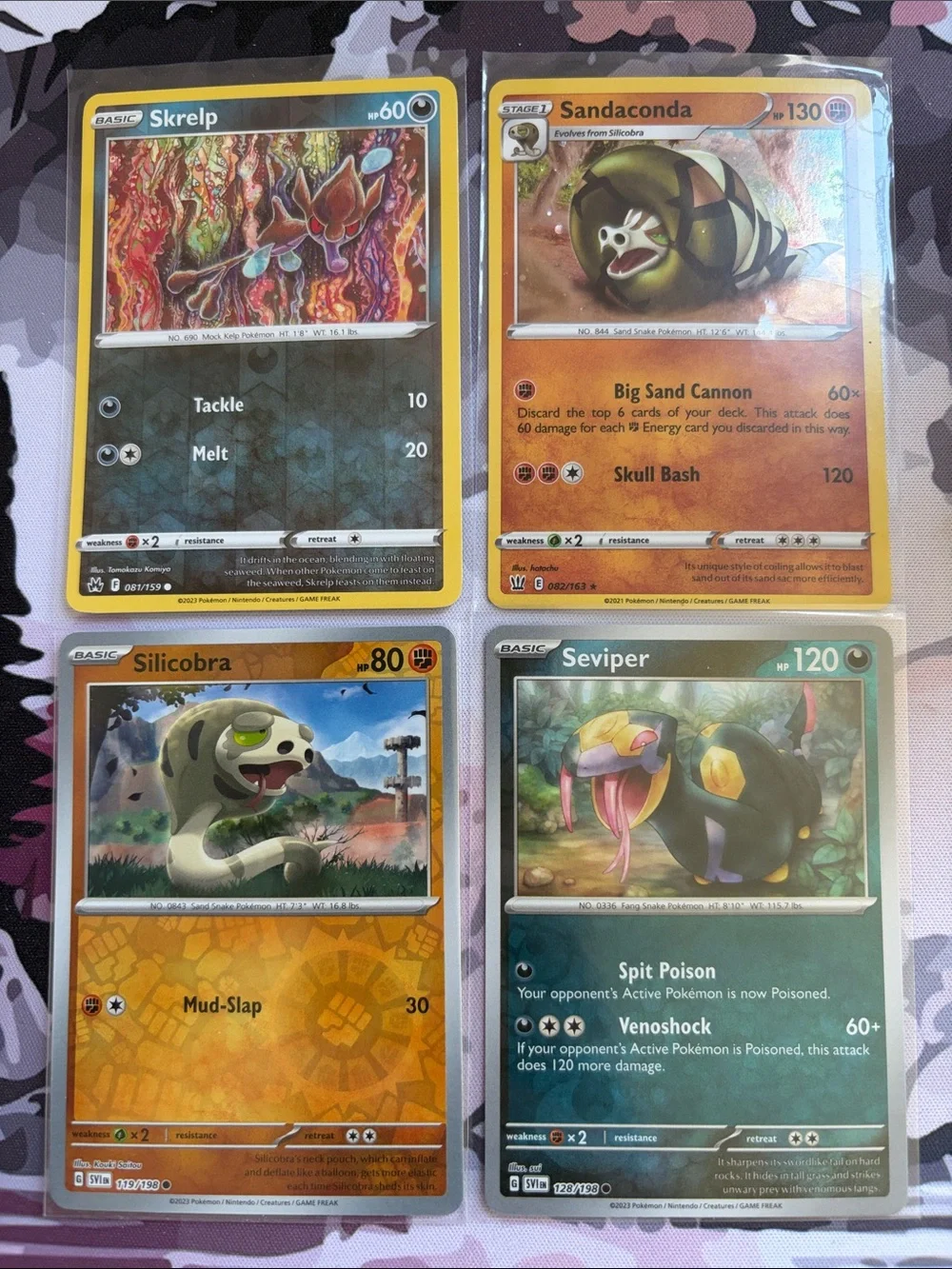 silicobra pokemon card - 119/198 - Scarlet & Violet Colorless Retreat Cost Silicobra | Nintendo | Fandom